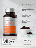 Horbaach Vitamin K2 Mk7 250 Softgels 100Mcg