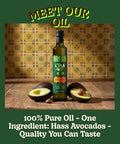 HASSY Avocado Oil 100% Pure , Cooking & Baking, High Smoke Point, Non-GMO, Kosher , 17.2 fl oz, 510 ML - Created by Avocado Farmers Ã¢â‚¬â€œ High-Heat, Frying, Grilling & Everyday Cooking - Keto & Paleo Friendly - Single Origin