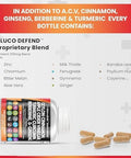 Clean Nutraceuticals Ceylon Cinnamon Turmeric Apple Cider Vinegar Ginseng Berberine Plus Bitter Melon Gymnema Milk Thistle Fenugreek