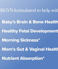 O Positiv Preggo Prenatal Probiotic Multivitamin Capsules Obgyn-Formulated Advanced Prenatal With Folate Choline Omega-3S Vitamins Minerals & Probiotics 30 Servings