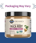 Garden Of Life Organics Fair Trade Gelatinized Peruvian Maca Root Energy Boost 7.93 Oz (225G) Powder With Probiotics Certified Organic Non-Gmo Vegan & Gluten Free Herbal Supplements