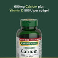 NatureS Bounty Absorbable Calcium 1200Mg Plus Vitamin D3 1000Iu 200 Count