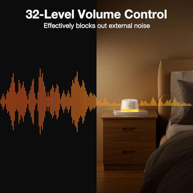 Leicex Sound Machine White Noise Machine - 30 Soothing Sounds 10 Colors Night Light Rechargeable Battery- Travel Portable Sound Machine For Sleep Baby Adults Perfect Sleeping Companion
