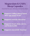 Natrol Sleep & Restore Capsules With Magnesium Glycinate 100Mg Gaba Essential For Your Ultimate Restorative Sleep Melatonin-Free 30 Day Supply 60 Capsules (Pack Of 2)