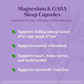 Natrol Sleep & Restore Capsules With Magnesium Glycinate 100Mg Gaba Essential For Your Ultimate Restorative Sleep Melatonin-Free 30 Day Supply 60 Capsules (Pack Of 2)