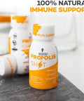 Bee And You Bundle: Propolis Shot With Vitamin C D3 And Zinc With Propolis Raw Honey Throat Spray Ultra Pure 100% Natural Immune Support Superfood