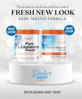 Doctor'S Best Doctors Best Pure L Glutamine Powder Supplement For Men & Women - L-Glutamine 5G Per Serving Amino Acid Support Supports Muscle Mass & Strength Non-Gmo Gluten Free Soy Free Vegan 10.6 Oz
