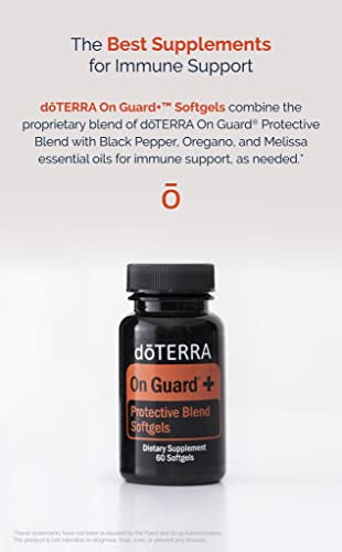 Doterra On Guard Essential Oil Protective Blend Softgels 60 Ct (2 Pack)