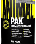 Animal Pak Vitamin Pack With Creatine Chews Multivitamin Amino Acids And Minerals For Sports Nutrition Strength Endurance And Recovery