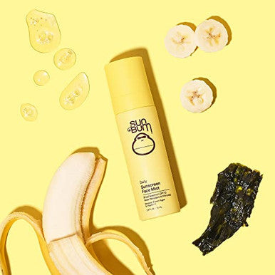 Sun Bum Skin Care Spf 30 Daily Sunscreen Face Mist Vegan And Hawaii 104 Act Compliant (Octinoxate & Oxybenzone ) Broad Spectrum Uva/Uvb Facial Sunscreen Spray With Vitamin E 2.5 Oz