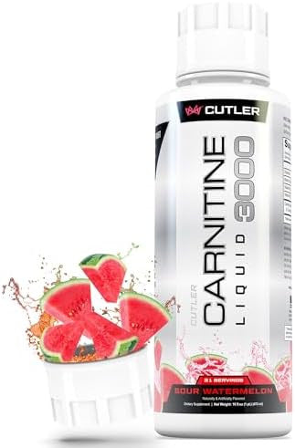 Cutler Nutrition Liquid Lcarnitine Supplement With Acetyl Lcarnitine & Lcarnitine Tartrate Forms Pre Workout Formula For Optimal Absorption Energy & Muscle Support Buzz'In Orange Flavor
