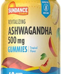 Sundance Ashwagandha Gummies 500Mg 40 Vegan Gummies Vegan Nongmo And Gluten Supplement