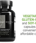 Davinci Labs Phyto Benefits Supports Heart Brain & Immune Health Glp1 Production & More With Curcumin Quercetin Green Tea & More Vegetarian Gluten Soy 30 Capsules