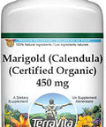 Terravita Marigold (Calendula) (Certified Organic) - 450 Mg (100 Capsules, Zin: 517744)