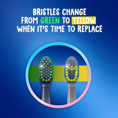 Oral-B Kid'S Manual Toothbrush With Extra Soft Color Changing Bristles For Ages 3 2 Count
