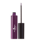 Italia Deluxe Makeup 1 Classic Liquid Eyeliner 232 Matte Plum Eye Liner Vitamin E ZipBag