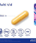 Pure Encapsulations Multi T/D 120 vcaps