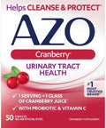 Azo Dual Protection Urinary + Vaginal Probiotic 30 Count Cranberry Urinary Health 50 Count