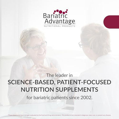 Bariatric Advantage Iron Chewy Bite Chocolate Raspberry Truffle (30 Mg Iron 60 Mg Vitamin C) 30 Count