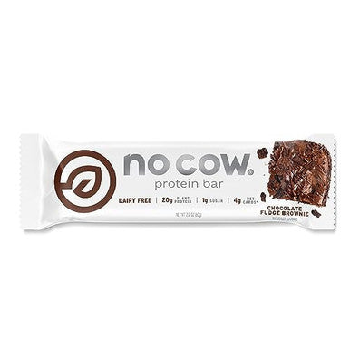 No Cow Protein Bar Chocolate Fudge Brownie