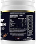 Paradise Herbs 100% Whey Protein Powder Chocolate 21G Protein 5.5 Bcaa'S 2.2G Lleucine 210Mg Aminogen 30 Servings
