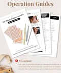 Goclimber Ear Seeds Acupuncture Kit Auricular Sticker Kit With Ears Seed Acupressure Ear Chart Acupuncture Pen Tweezers 1080Pcs