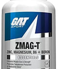 Gat Sport Essentials Zmag-T Zinc, Magnesium, B6 + Boron, 90 Veg Capsules