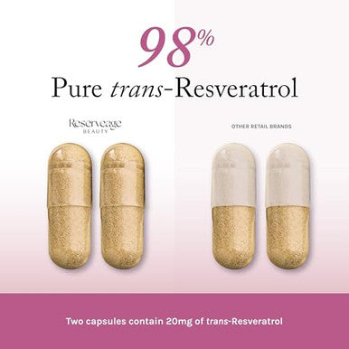 Reserveage Beauty Keratin Hair Booster with Biotin and Resveratrol Hair and Nail Growth Supplement for Men and Women Supports Healthy Thickness and Shine with Biotin 60 Capsules 30 Servings