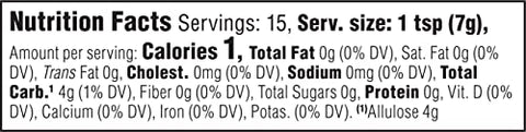 Keystone Pantry Liquid Allulose 1 Pint | Natural Low Calorie Sweetener for Coffee, Tea, Baking & Cooking | Keto, Diabetic Friendly, Zero Net Carbs, Vegan, Gluten Free, Non-GMO, Kosher