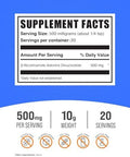 Bulksupplements.Com Nad Powder - Nicotinamide Adenine Dinucleotide, Nad Supplement 500Mg - For Energy Support, Pure & Gluten Free, 500Mg Per Serving, 10G (0.35 Oz) (Pack Of 1)