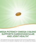Nature'S Way Super Fisol Fish Oil Omega 3 Supplements Enteric Coated Supports Cardiovascular And Joint Health Mega Potency Omega-3S 180 Softgels (Packaging May Vary)