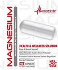 Metabolic Nutrition Magnesium, 650Mg Per Serving, Non-Gmo, Vegan, Gluten , 90 Capsules
