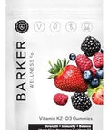 Barker Wellness Vitamin BComplex and Vitamin D3 + K2 Gummies Bundle