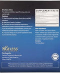 Ageless Liquid Calcium For Adults With Sea Bass Extract And Vitamin D8 - High Absorption Bone Strength Supplements, Natural Flavor, Gluten-- 25 Ml (15 Count)