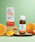 Bee And You Bundle Propolis Extract Raw Honey Throat Spray And Cough Syrup W/Vitamin C Soothing Honey Immune Support Supplement Sore Throat Relief