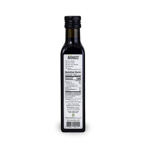 Avohass New Zealand Chili Extra Virgin Avocado Oil 8.5 fl oz Bottle