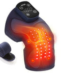 Miula Red Light Therapy & Vibration Massage Knee Brace Wireless Rechargeable With 660Nm&850Nm Light & Heating Function Relief For Knee Joint Elbow & Shoulder Pain Promotes Faster Recovery