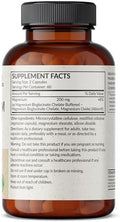 Futurebiotics Magnesium Glycinate 200 Mg Per Serving Chelated For High Absorption Gentle On Stomach Nongmo 60 Vegetarian Capsules
