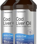 Horbaach Arctic Cod Liver Oil With Epa/Dha 16 Fl Oz