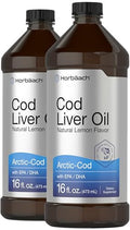Horbaach Arctic Cod Liver Oil With Epa/Dha 16 Fl Oz