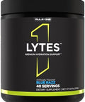 Rule 1 Proteins Lytes Hydration Support Mix Featuring 5 Electrolyte Minerals Enhanced With Citrulline Coconut Water And Watermelon Powders Plus Antioxidant Vitamin C (40 Servings Blue Razz)