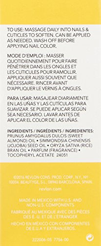 Revlon Essential Cuticle Oil Nourishing Nail Care With Vitamin E 0.5 Oz