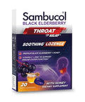 Sambucol Black Elderberry Pastilles 20 Count - Pack Of 4