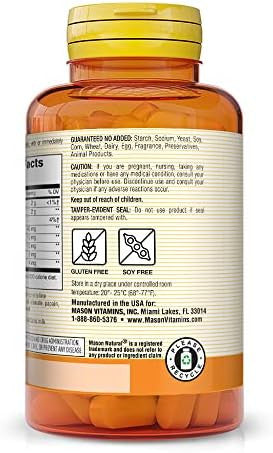 Mason Natural Papaya Digestive Enzyme Complex Healthy Digestive Function Promotes Nutrient Absorption Peach Flavor 100 Chewables (Pack Of 3)
