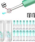 Bebird Tips Ear 16 Pieces Waterproof Silicone Ear Spoon For Ear Wax Removal Endoscope Bebird Original Ear Cleaner Tips For C3/C3 Pro/M9 Pro/X11 Pro/K10/X17 Pro/T5