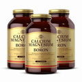 Solgar Calcium Magnesium Plus Boron - 250 Tablets Pack Of 3 - Non-Gmo Vegan Gluten Free Dairy Free Kosher 249 Total Servings