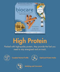 Biocare High Protein Snack Bar, Provides 15g Essential Protein, 5g Dietary Fiber, Cinnamon Crisp (7 Count)