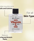Cococare 100% Vitamin E Oil Maximum Moisture For Dry Skin 28000 I.U Wrinkle Reduction 1 Fl Oz