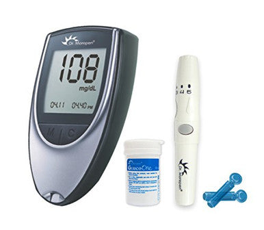 Dr.Morepen Dr. Morepen Gluco One Bg03 Glucometer (25 Test Strips)