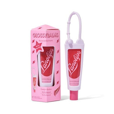 Lanolips Glossybalm Candy Bauble Ultra Hydrating Tinted Lip Gloss For Dry Chapped Lips Flavored Natural Lanolin Lip Balm With Lanolin Oil Vitamin E & Mica For Lip Care & Shine (0.35 Ounce)